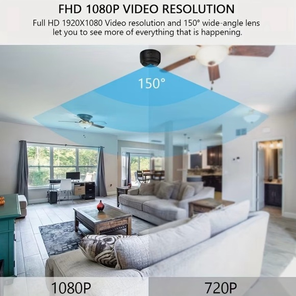 Compact Black Mini Camera - Picture 5 of 8